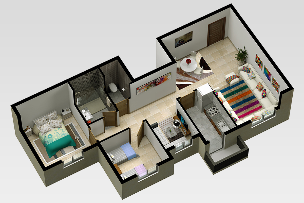 Plan d'appartement