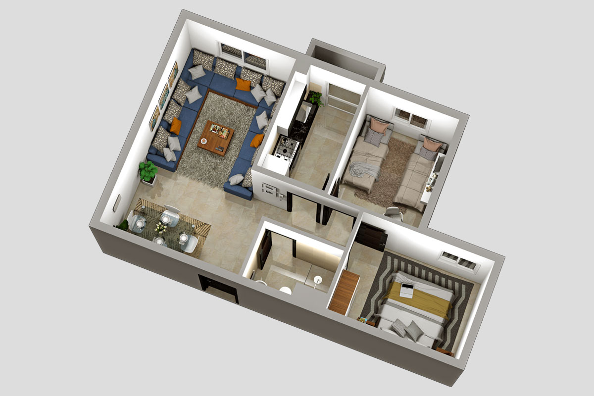 Plan d'appartement