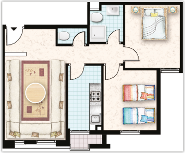 Plan d'appartement